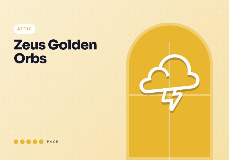 Zeus Golden Orbs artwork